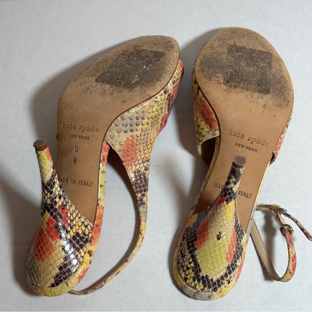 Kate Spade Slingback Heels - Picture 6 of 8